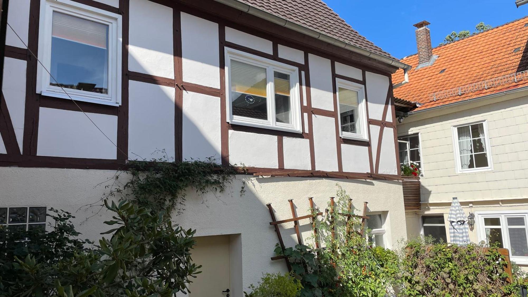 Ferienwohnung Am Schmetterlingssteig Trendelburg Bagian luar foto